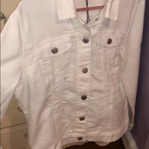 Large White Jean Jacket